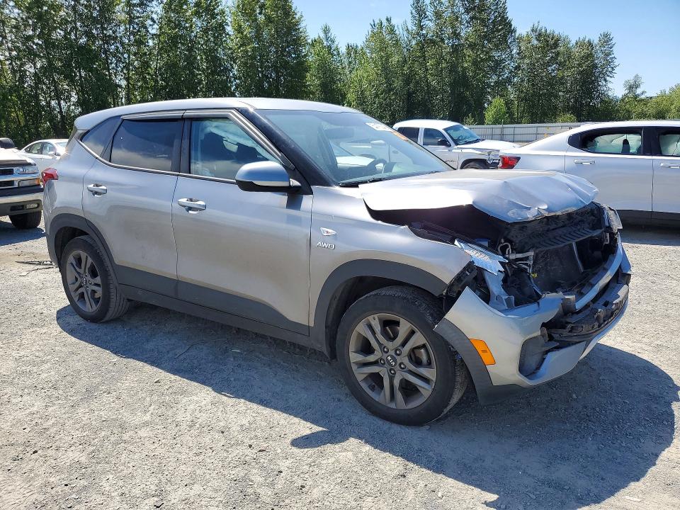 2021 Kia Seltos VIN KNDEPCAA0M7072422 COPART salvage auction — FRONT END, Wa - Bill Of Sale, sold $2,300 on 2026-07-06 (photo 4)