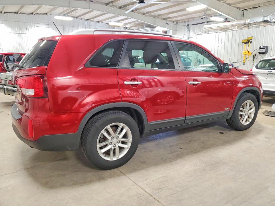 2014 Kia Sorento VIN 5XYKTCA62EG544683 COPART salvage auction — FRONT END, Mn - Cert Of Title-Prior Salvage, sold $1,300 on 2026-07-02 (photo 3)