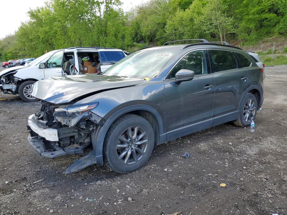 2022 Mazda Cx-9 VIN JM3TCBCYXN0602680 COPART salvage auction — FRONT END, Ny - Mv-907A Salvage Certificate, sold $4,100 on 2026-07-28 (photo 1)