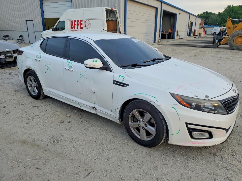 2015 Kia VIN 5XXGM4A77FG446272 COPART salvage auction — SIDE, Va - Certificate Of Title, sold $675 on 2026-07-14 (photo 4)