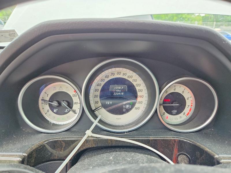 2014 Mercedes-benz E-class VIN WDDHF8JB6EA796633 COPART salvage auction — REAR END, MD - CERT OF SALVAGE > 75% DAMAGE, sold $750 on 2026-07-28 (photo 9)
