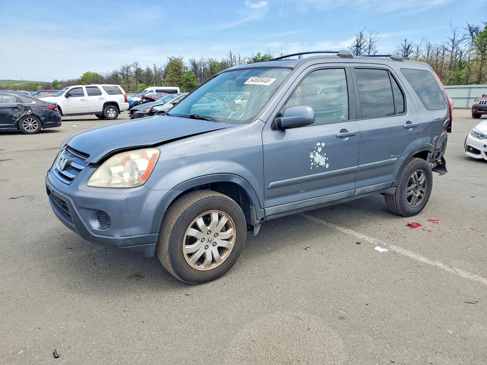 2006 Honda Cr-v VIN SHSRD78986U440137 COPART salvage auction — REAR END, Wv - Salvage Certificate, sold $1,100 on 2026-07-20 (photo 1)