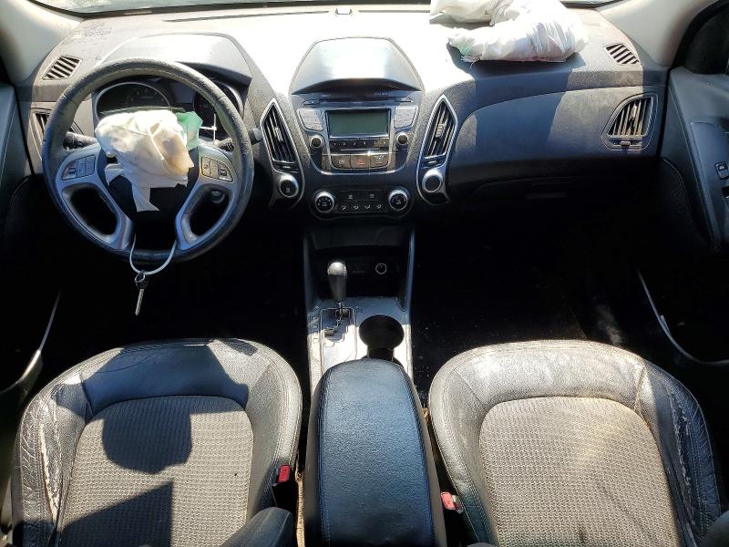 2012 Hyundai VIN KM8JU3AC4CU537112 COPART salvage auction — FRONT END, Tx - Salvage Vehicle Title, sold $750 on 2026-07-06 (photo 8)