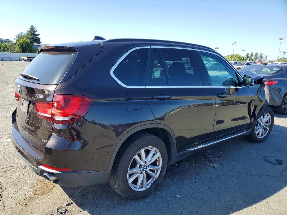 2015 BMW X5 VIN 5UXKR0C54F0P14842 COPART salvage auction — FRONT END, Ca - Salvage Certificate, sold $2,600 on 2026-07-06 (photo 3)