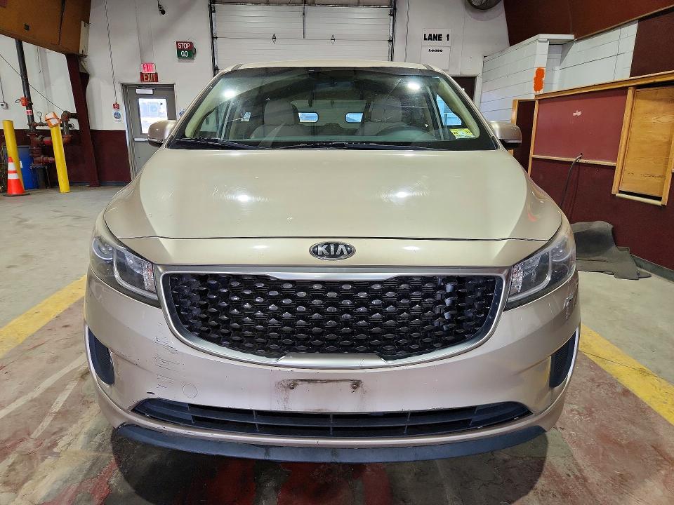 2016 Kia SEDONA VIN KNDMB5C13G6098414 COPART salvage auction — REAR END, IN - CERTIFICATE OF TITLE, sold $1,300 on 2026-07-07 (photo 5)