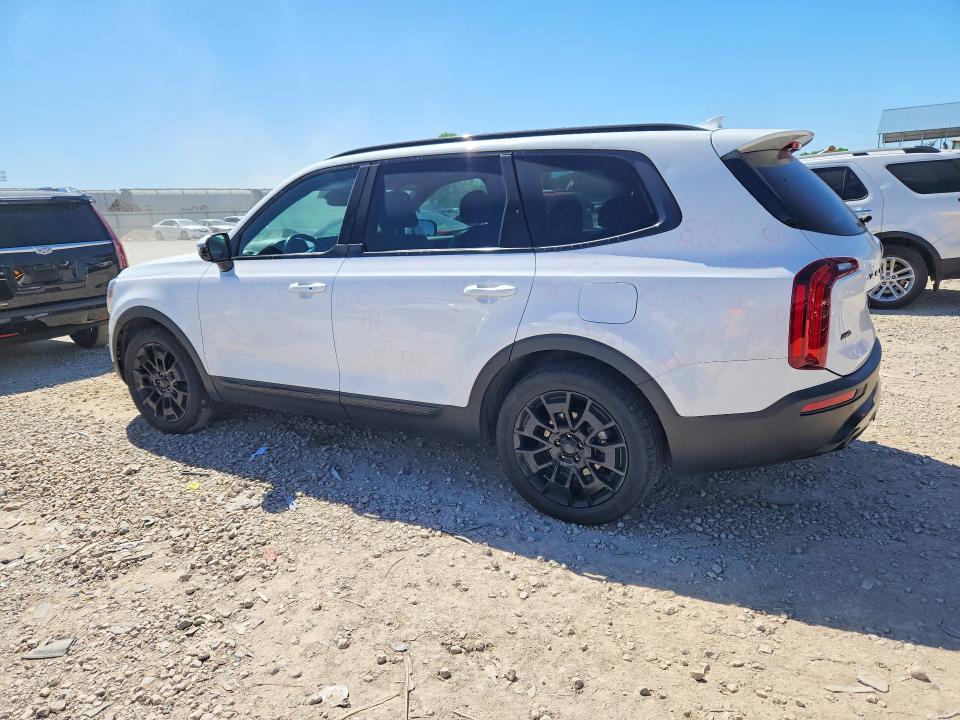 2021 Kia Telluride VIN 5XYP5DHC0MG188928 COPART salvage auction — HAIL, Ks - Cert Of Title-Salvage, sold $11,300 on 2026-07-07 (photo 2)