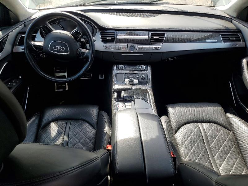 2014 Audi S8 VIN WAUD2AFD4EN002417 COPART salvage auction — FRONT END, Il - Certificate Of Title (P), sold $9,600 on 2026-07-29 (photo 8)