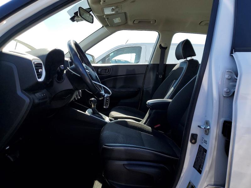 2022 Hyundai Venue VIN KMHRC8A33NU135510 COPART salvage auction — REAR END, Ca - Salvage Certificate, sold $3,150 on 2026-07-16 (photo 7)