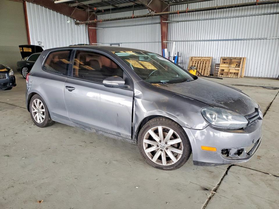 2011 Volkswagen Golf VIN WVWMM7AJ1BW048872 COPART salvage auction — FRONT END, CA - SALVAGE CERTIFICATE, sold $600 on 2026-07-13 (photo 4)