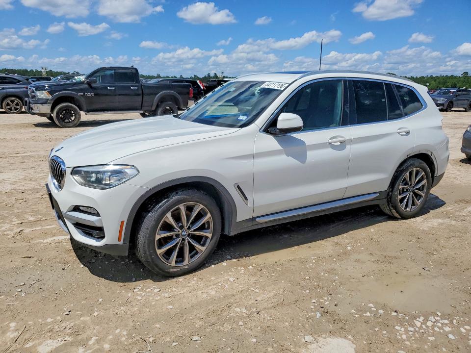2019 BMW X3 VIN 5UXTR9C52KLP89721 COPART salvage auction — SIDE, Tx - Salvage Vehicle Title, sold $800 on 2026-07-24 (photo 1)