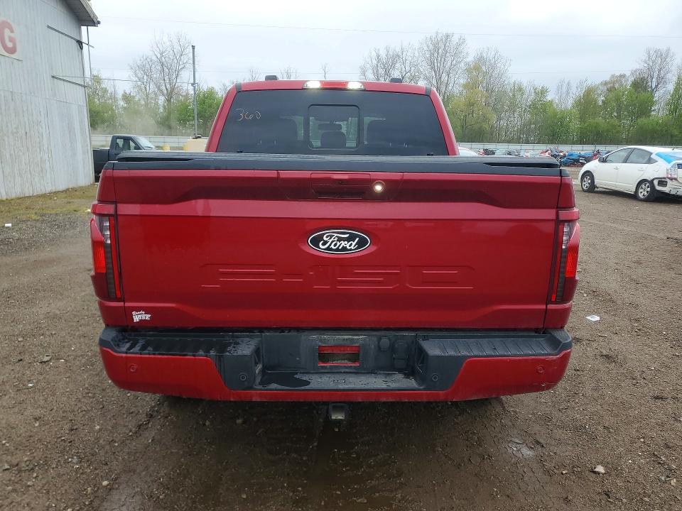 2024 Ford F-150 VIN 1FTEW3LP0RKD16823 COPART salvage auction — MINOR DENT/SCRATCHES, Mi - Certificate Of Title, sold $15,100 on 2026-07-29 (photo 6)