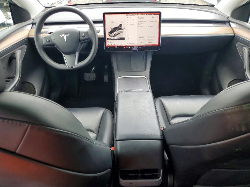2023 Tesla VIN 7SAYGAEE2PF792918 COPART salvage auction — FRONT END, Ca - Salvage Certificate, sold $8,600 on 2026-07-07 (photo 8)