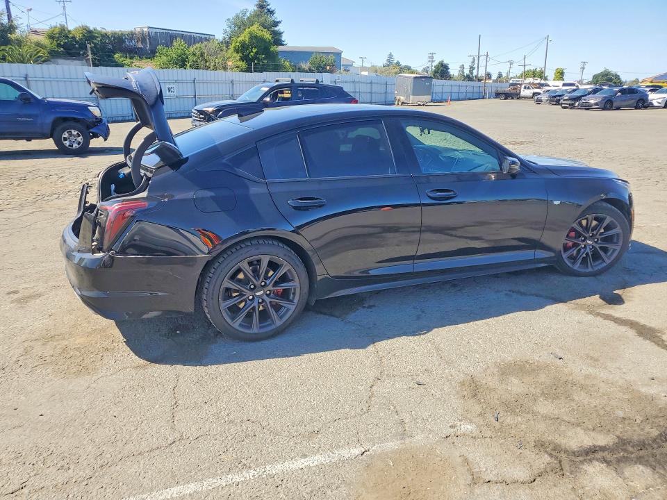 2020 Cadillac Ct5 VIN 1G6DP5RK7L0129424 COPART salvage auction — REAR END, Ca - Salvage Certificate, sold $7,500 on 2026-07-06 (photo 3)