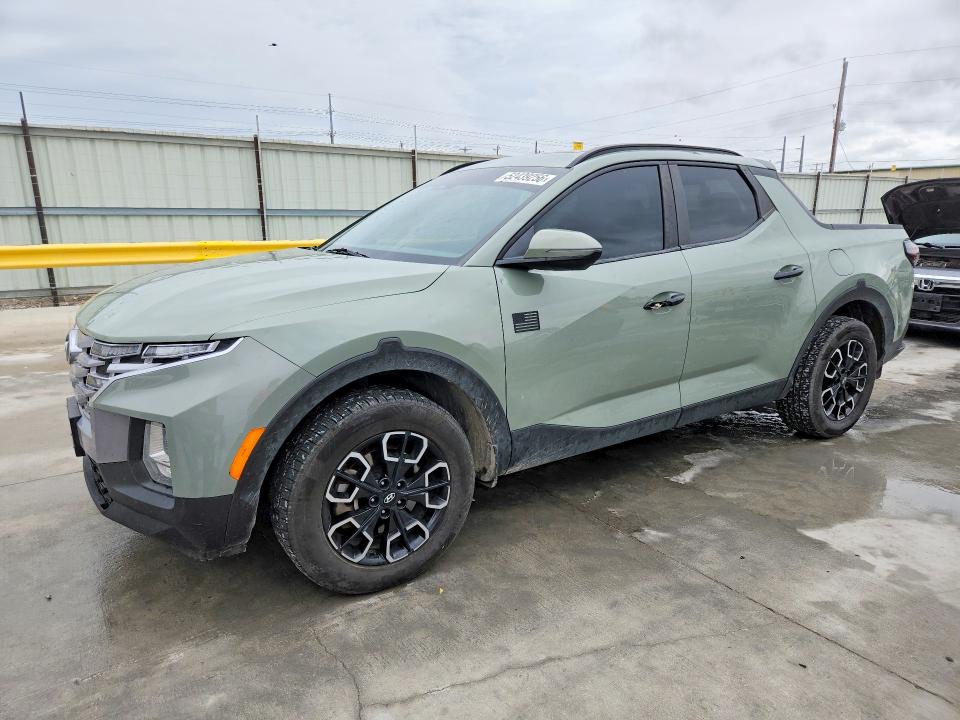 2022 Hyundai Santa cruz VIN 5NTJCDAE7NH030167 COPART salvage auction — HAIL, Tx - Certificate Of Title, sold $11,400 on 2026-07-14 (photo 1)