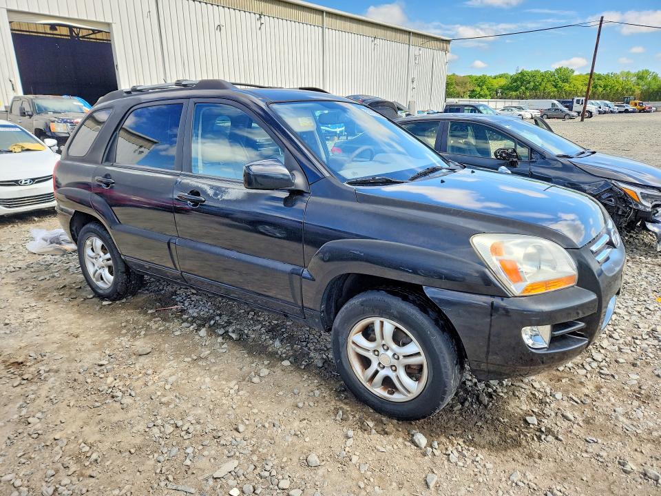 2008 Kia Sportage VIN KNDJE723887487702 COPART salvage auction — REAR END, Nj - Cert Of Title-Salvage, sold $225 on 2026-07-29 (photo 4)