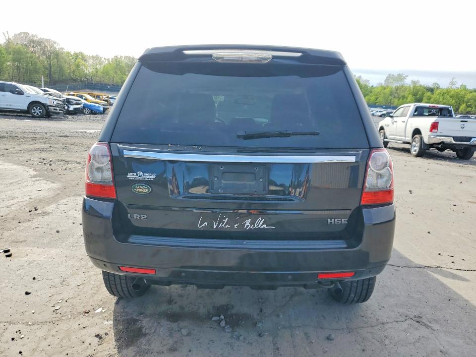 2011 Land rover Lr2 VIN SALFT2BN7BH231755 COPART salvage auction — REAR END, In - Certificate Of Title, sold $600 on 2026-07-03 (photo 6)