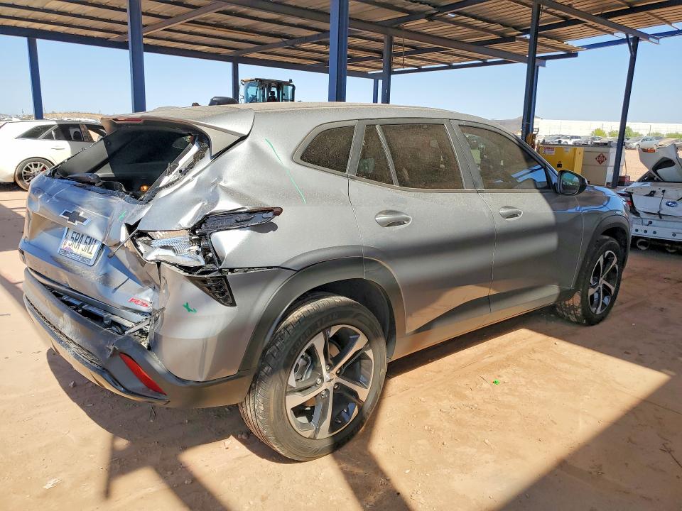 2025 Chevrolet Trax VIN KL77LGEP8SC272301 COPART salvage auction — REAR END, Az - Cert Of Title - Salvage, sold $5,300 on 2026-07-14 (photo 3)