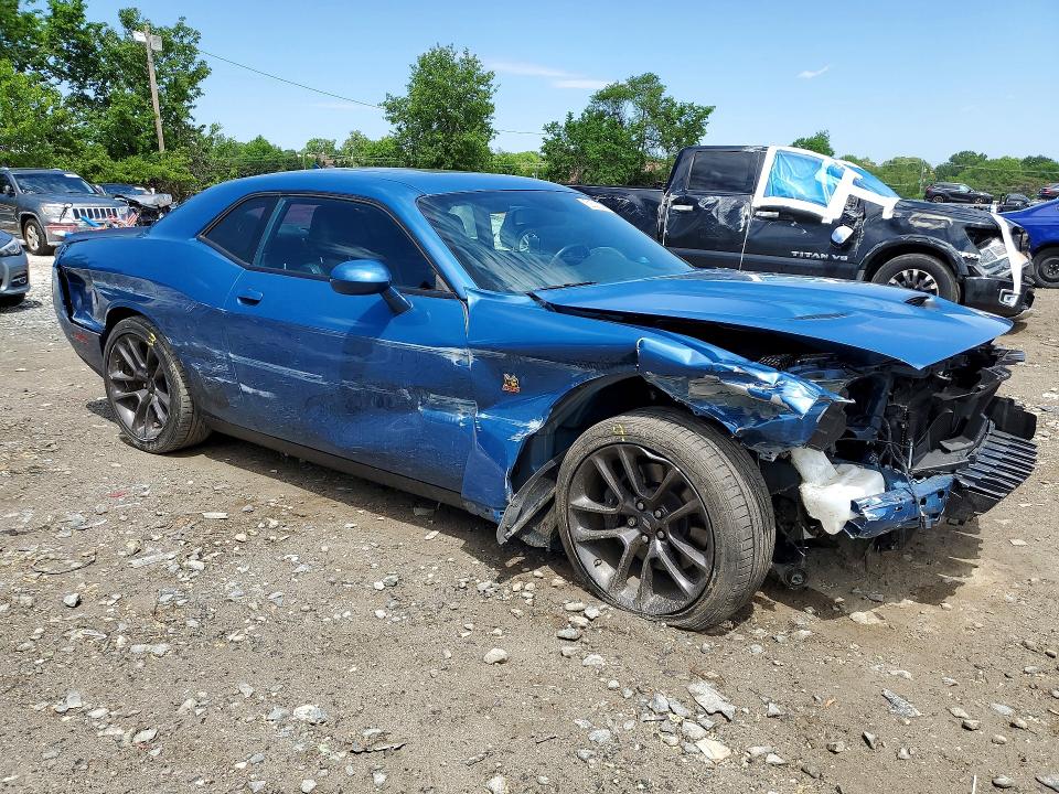 2023 Dodge Challenger VIN 2C3CDZFJ1PH554227 COPART salvage auction — FRONT END, Md - Cert Of Salvage > 75% Damage, sold $7,200 on 2026-07-30 (photo 4)