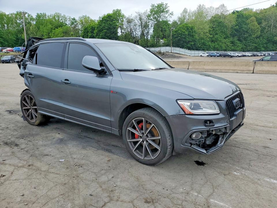 2017 Audi VIN WA1D7AFP9HA023901 COPART salvage auction — REAR END, Pa - Certificate Of Salvage, sold $450 on 2026-07-21 (photo 4)