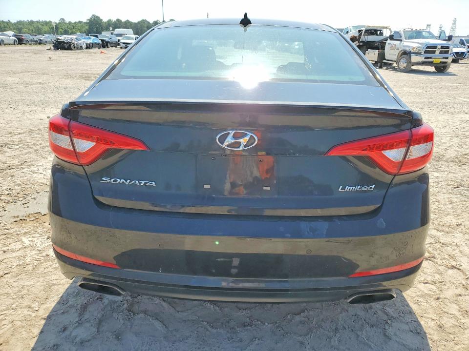 2015 Hyundai VIN 5NPE34AF8FH132250 COPART salvage auction — FRONT END, Tx - Salvage Vehicle Title, sold $150 on 2026-07-31 (photo 6)