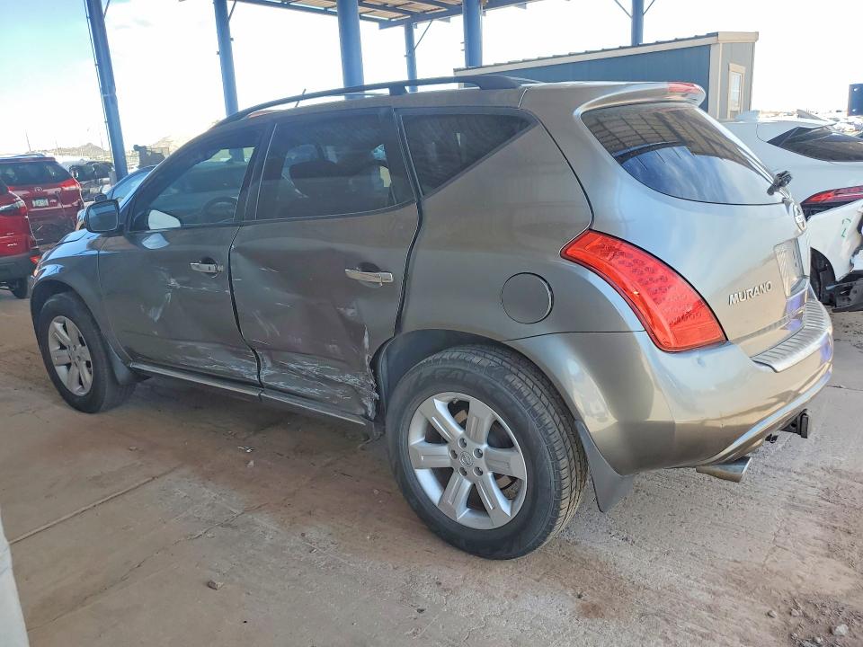 2006 Nissan Murano VIN JN8AZ08W36W505334 COPART salvage auction — SIDE, Az - Cert Of Title - Salvage, sold $175 on 2026-07-28 (photo 2)