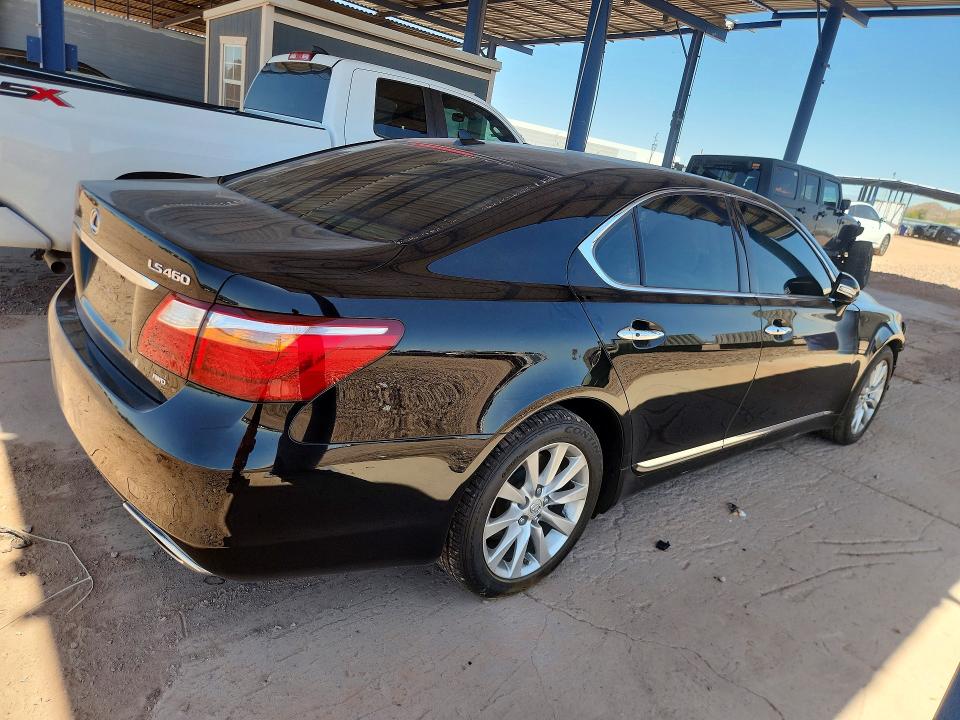 2012 Lexus Ls VIN JTHCL5EFXC5012788 COPART salvage auction — FRONT END, Az - Cert Of Title - Salvage, sold $4,300 on 2026-07-02 (photo 3)