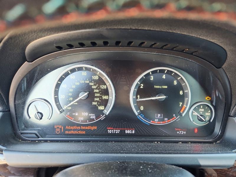 2013 BMW 6er VIN WBA6A0C57DDZ03711 COPART salvage auction — FRONT END, Ca - Salvage Certificate, sold $2,850 on 2026-08-17 (photo 9)