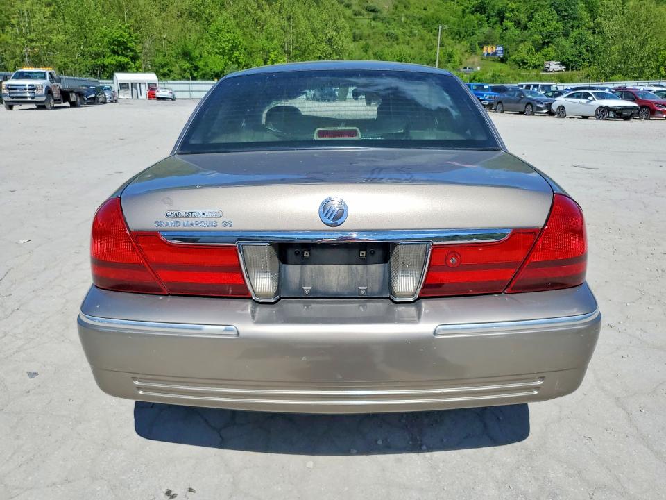 2003 Mercury Grand marquis VIN 2MEFM74WX3X701882 COPART salvage auction — BURN, Wv - Salvage Certificate, sold $450 on 2026-07-23 (photo 6)