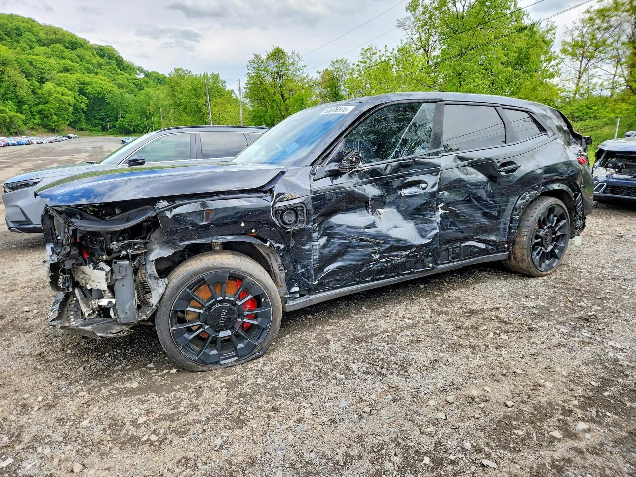 2025 BMW XM VIN 5YM23CS03S9Z60059 COPART salvage auction — Rollover, NJ - CERT OF TITLE-SALVAGE, sold $25,500 on 2026-07-10 (photo 1)