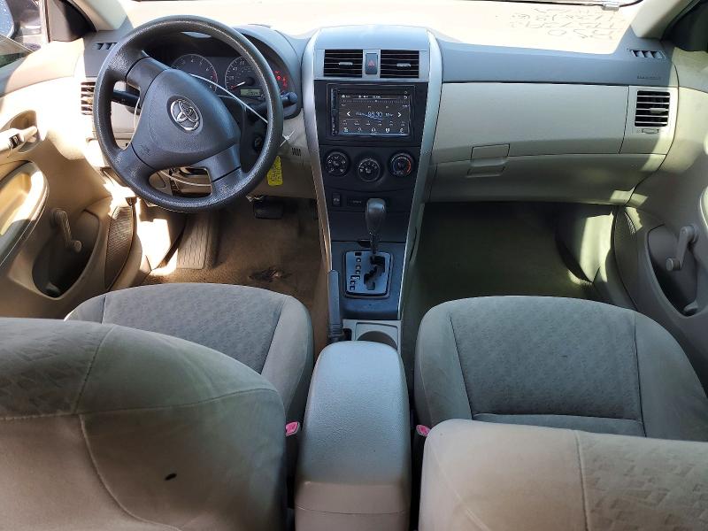 2009 Toyota Corolla VIN JTDBL40E099028389 COPART salvage auction — FRONT END, Ca - Salvage Certificate, sold $800 on 2026-07-06 (photo 8)