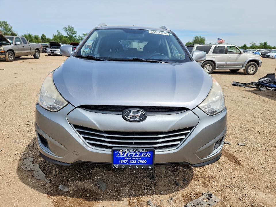 2011 Hyundai Tucson VIN KM8JU3AC8BU128089 COPART salvage auction — SIDE, Il - Salvage Certificate, sold $1,750 on 2026-07-21 (photo 5)
