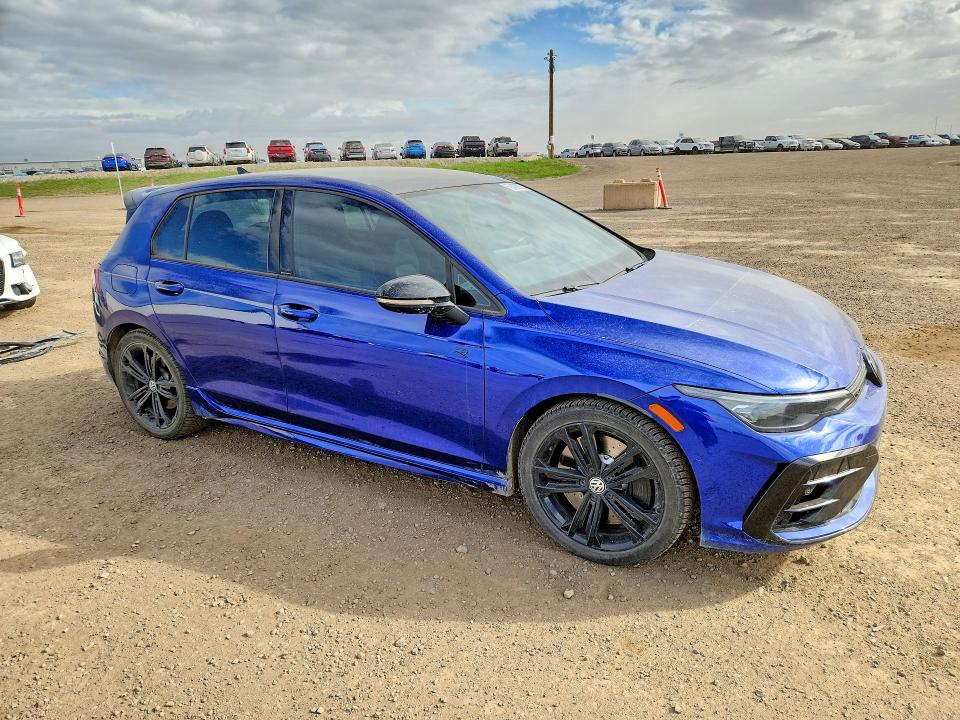 2025 Volkswagen Golf VIN WVWKB7CD1SW233993 COPART salvage auction — SIDE, Ab - Bos - Salvage, sold $14,200 on 2026-07-21 (photo 4)