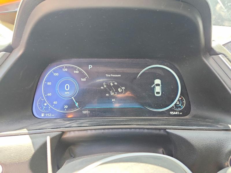 2020 Hyundai Sonata VIN 5NPEF4JA7LH051070 COPART salvage auction — FRONT END, Nm - Cert Of Title-Salvage, sold $3,600 on 2026-07-24 (photo 9)