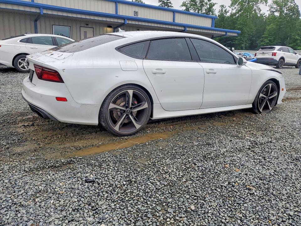 2017 Audi S7 VIN WUAWAAFC0HN901045 COPART salvage auction — FRONT END, Nc - Salvage Certificate Of Title, sold $7,700 on 2026-07-30 (photo 3)