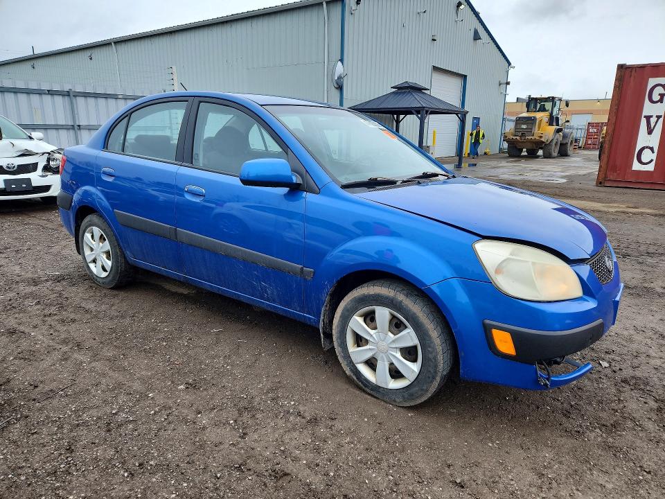 2006 Kia Rio VIN KNADE123X66060841 COPART salvage auction — FRONT END, On - Permit Salvage, sold $200 on 2026-07-07 (photo 4)