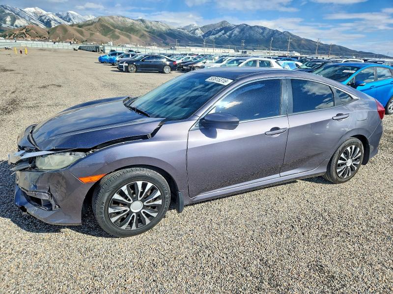 2016 Honda Civic VIN 19XFC2F51GE004656 COPART salvage auction — FRONT END, Ut - Salvage Certificate, sold $2,400 on 2026-07-02 (photo 2)