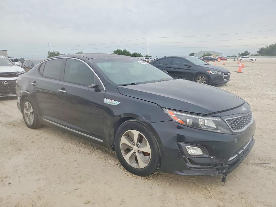 2014 Kia Optima VIN KNAGM4ADXE5071998 COPART salvage auction — FRONT END, Tx - Certificate Of Title, sold $550 on 2026-07-04 (photo 4)