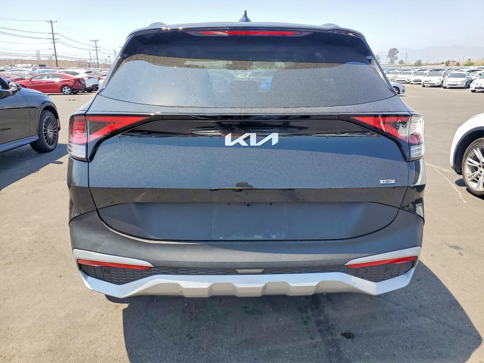 2025 Kia Sportage VIN KNDPVCDG3S7232126 COPART salvage auction — FRONT END, Ca - Salvage Certificate, sold $300 on 2026-07-27 (photo 6)