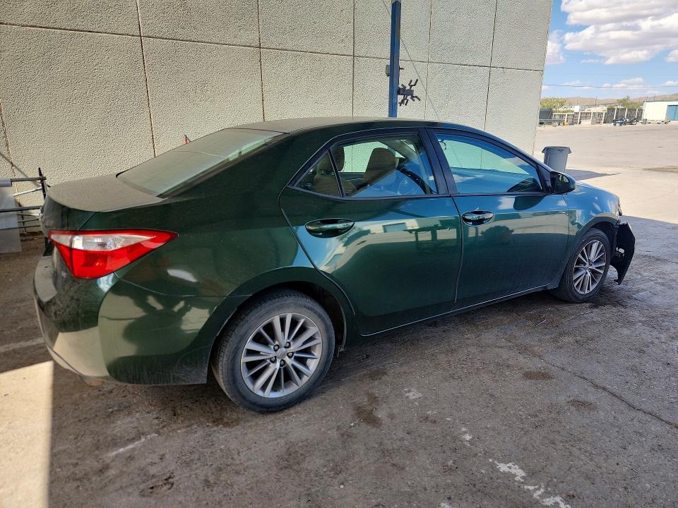 2014 Toyota Corolla VIN 5YFBURHE8EP162618 COPART salvage auction — FRONT END, Nm - Cert Of Title-Salvage, sold $300 on 2026-07-24 (photo 3)