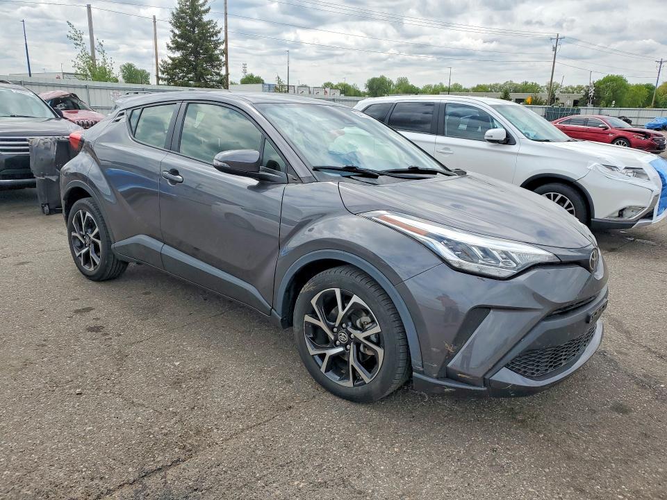 2021 Toyota C-hr VIN JTNKHMBX7M1096868 COPART salvage auction — FRONT END, Mn - Cert Of Title-Salvage, sold $7,200 on 2026-07-02 (photo 4)