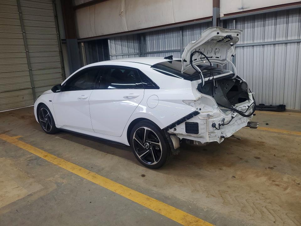 2023 Hyundai Elantra VIN KMHLR4AF6PU543901 COPART salvage auction — REAR END, Nc - Salvage Certificate Of Title, sold $5,100 on 2026-07-15 (photo 2)