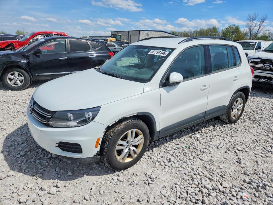 2015 Volkswagen Tiguan VIN WVGBV7AX0FW512888 COPART salvage auction — NORMAL WEAR, Mi - Dealer Only Clean Title, sold $600 on 2026-07-16 (photo 1)