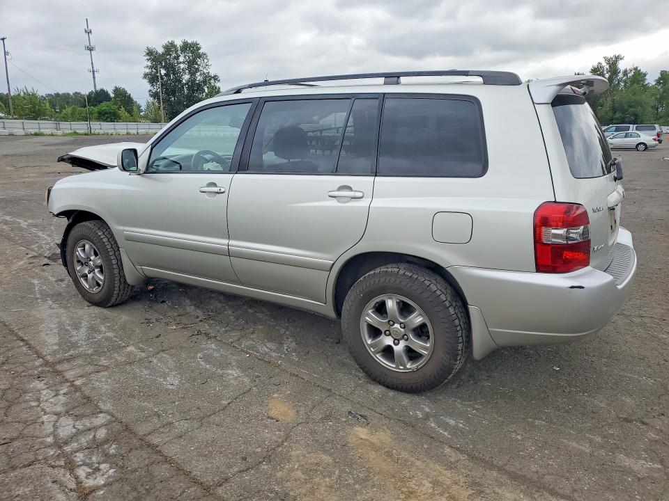 2004 Toyota Highlander VIN JTEEP21A440030978 COPART salvage auction — FRONT END, Or - Salvage Title Certificate, sold $500 on 2026-07-17 (photo 2)