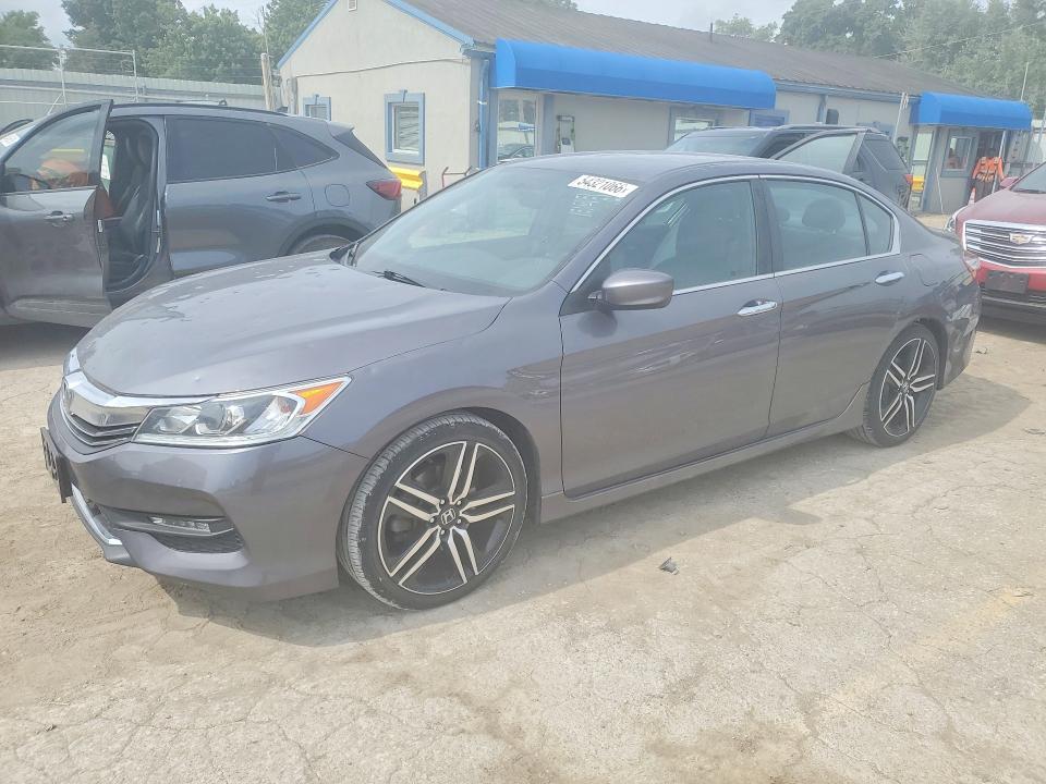 2017 Honda Accord VIN 1HGCR2F16HA279590 COPART salvage auction — HAIL, Mn - Cert Of Title-Salvage, sold $175 on 2026-07-22 (photo 1)