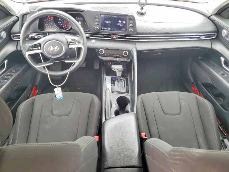 2021 Hyundai Elantra VIN KMHLM4AG5MU193230 COPART salvage auction — VANDALISM, Tx - Salvage Vehicle Title, sold $3,050 on 2026-07-30 (photo 8)