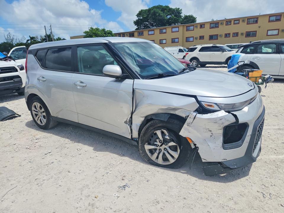2021 Kia Soul VIN KNDJ23AU5M7746359 COPART salvage auction — FRONT END, Fl - Certificate Of Destruction, sold $2,100 on 2026-07-14 (photo 4)