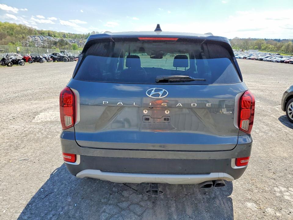 2021 Hyundai Palisade VIN KM8R4DHE4MU278249 COPART salvage auction — FRONT END, MD - CERT OF SALVAGE > 75% DAMAGE, sold $5,100 on 2026-07-10 (photo 6)