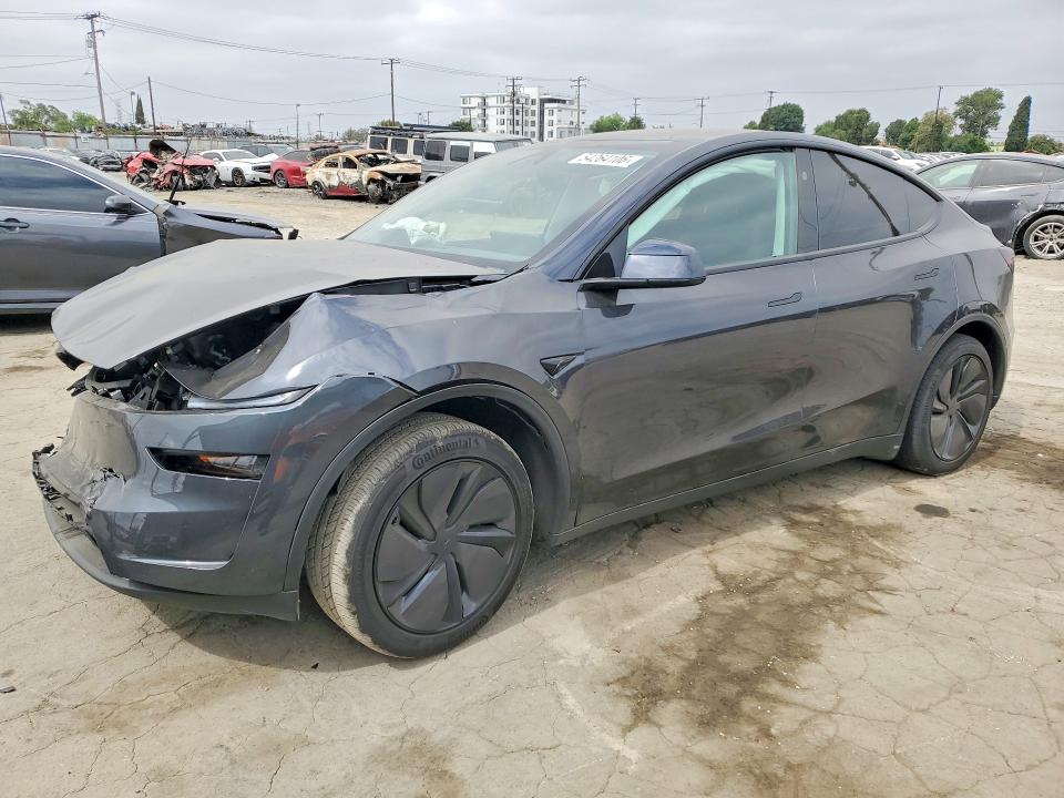 2026 Tesla Model y VIN 7SAYGDEE3TF516453 COPART salvage auction — FRONT END, Ca - Salvage Certificate, sold $14,100 on 2026-07-16 (photo 1)