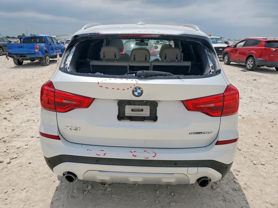 2019 BMW X3 VIN 5UXTR7C58KLF32067 COPART salvage auction — HAIL, Tx - Certificate Of Title, sold $375 on 2026-07-30 (photo 6)
