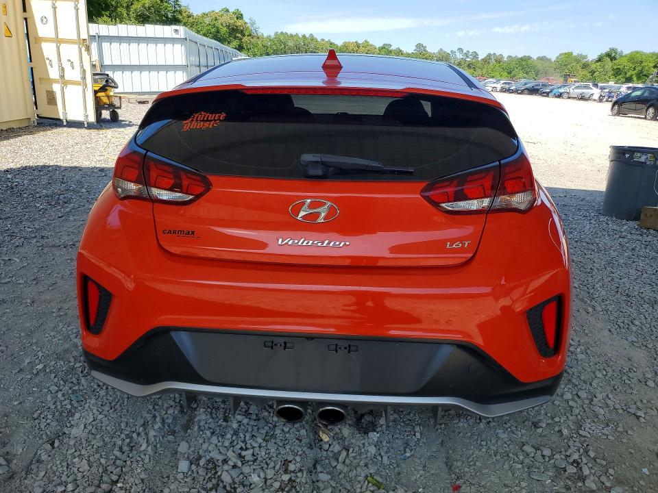 2019 Hyundai Veloster VIN KMHTH6AB9KU013104 COPART salvage auction — SIDE, Ga - Cert Of Title-Salvage, sold $3,800 on 2026-07-14 (photo 6)